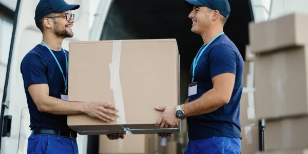 Hausumzugs und Paketzustelldienste